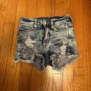 stretchy comfortable Jean shorts